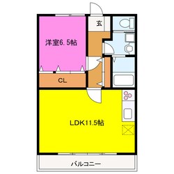 エクランの物件間取画像